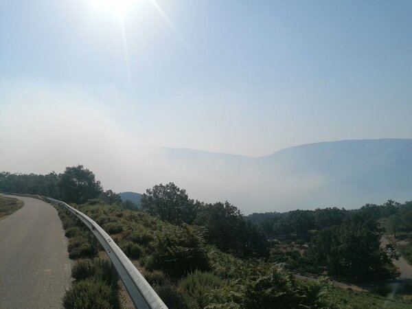 Incendios en Extremadura: Evolución positiva en Jerte y muy favorable en Casas de Miravete