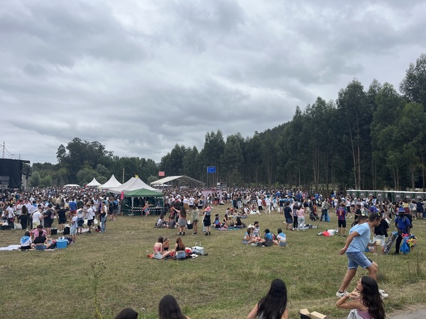 Vista general del prau.