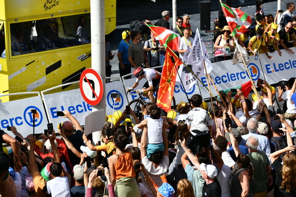 Otra imagen de la llegada a Meta. / F. Morquecho