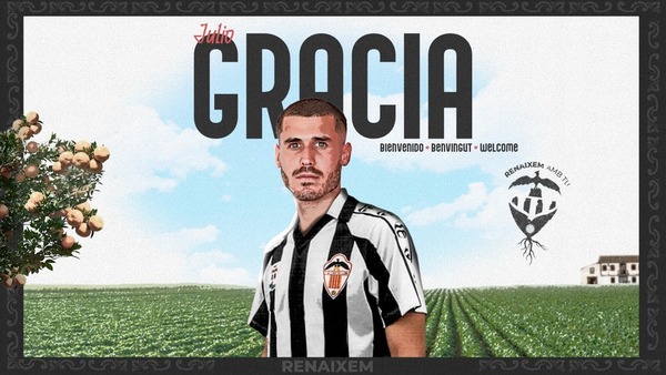 Julio Gracia, nuevo jugador del Castellón.