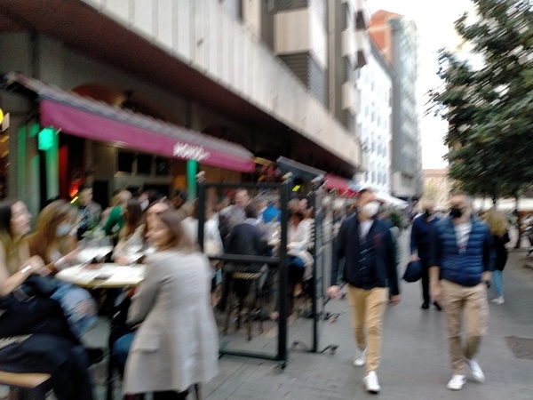 Terrazas llenas en Coc