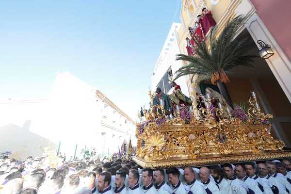 Salida de Jesús a su Entrada en Jerusalén. Foto: Salvador Salas
