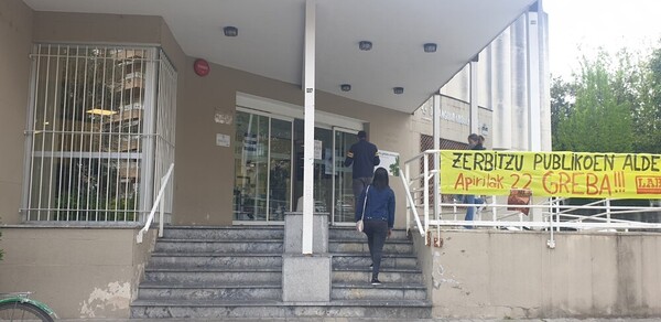 El Gobierno vasco cifró en un 16,25% la participación mientras los sindicatos hablaron de «amplio seguimiento»