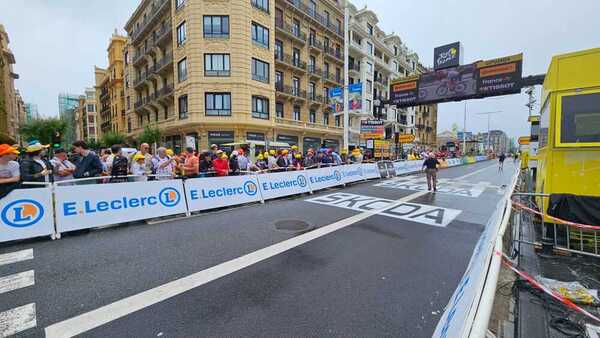 Así hemos narrado la etapa del Tour de Francia por Gipuzkoa