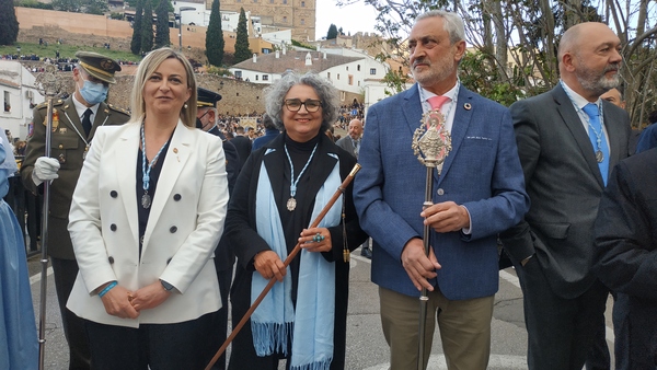 Así hemos contado la bajada de la Virgen de la Montaña en Cáceres