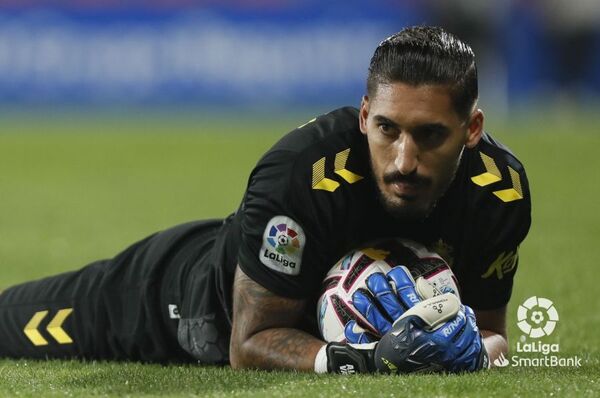 Valles, muy seguro todo el partido como de costumbre. /LaLiga