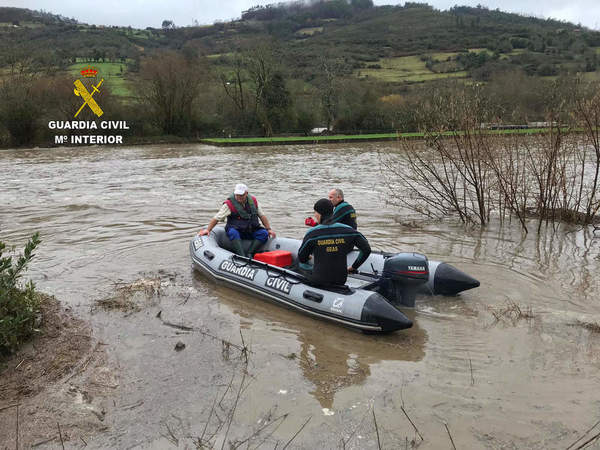Los efectos del temporal en Asturias