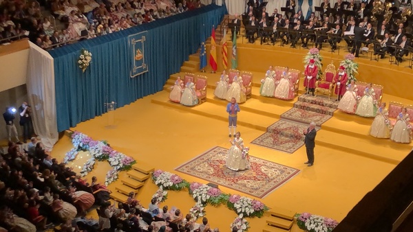 Sara Larrazábal, fallera mayor infantil Valencia 2019