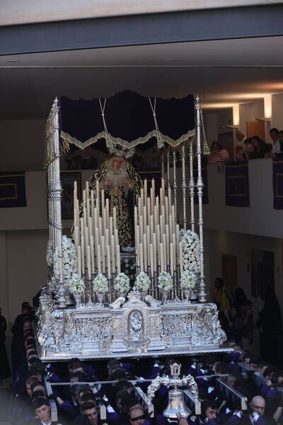 María Santísima del Mayor Dolor en su Soledad. Foto: L. M. Gómez Pozo