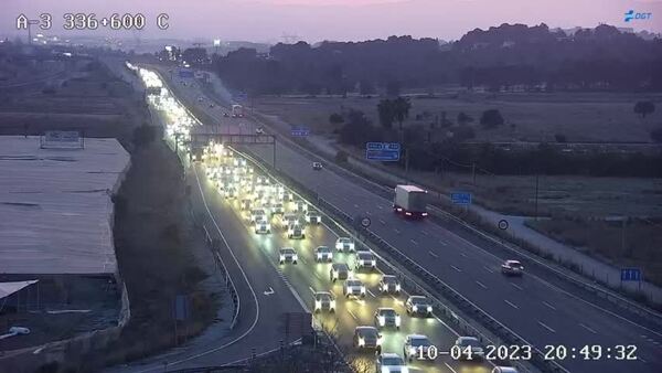 Una vuelta a casa marcada por varios accidentes en la Comunitat