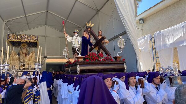 Salida de Luz y Mar en el barrio de San Andrés. Foto: Manuel García