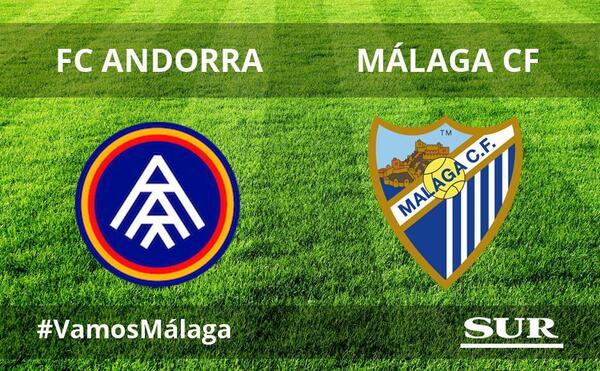 Estadísticas de fc andorra contra málaga cf