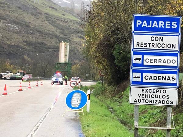 En directo: temporal de nieve en Asturias