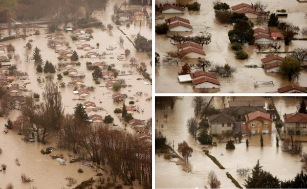 Temporal en Bizkaia, en directo: los ríos, ante el riesgo de desbordamiento