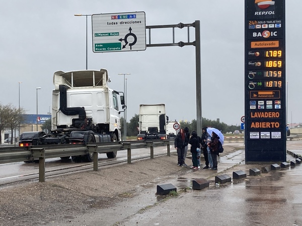 Huelga de transporte: Cáceres y Plasencia se suman a las protestas en la A-66
