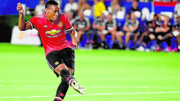Anthony Martial, interesado en fichar por el Sevilla