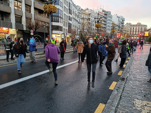 Día de la mujer | En directo | Manifestación por el 8-M en Granada y Motril