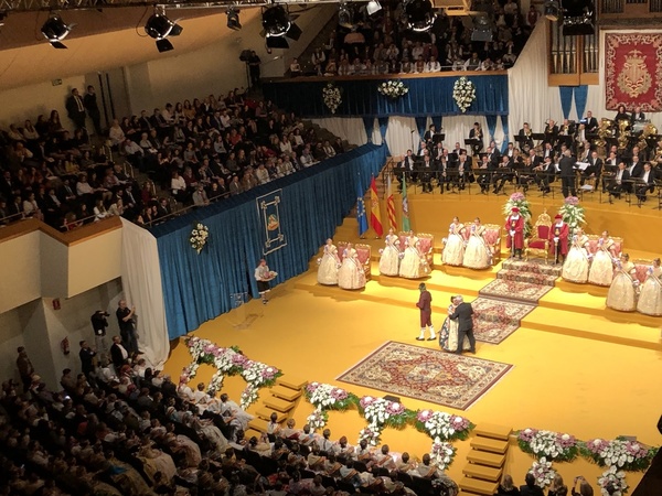 Marina Civera, fallera mayor de Valencia 2019