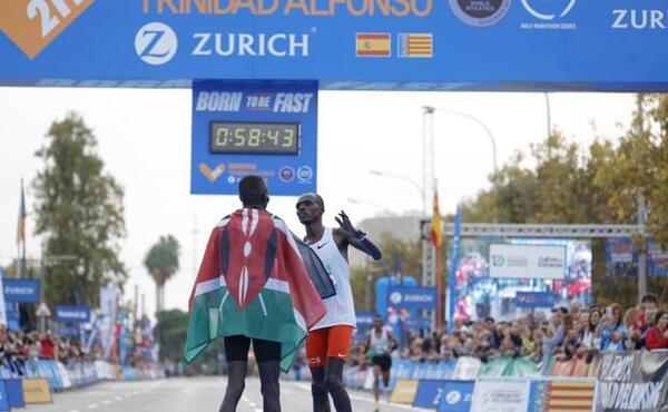 Medio Maratón de Valencia 2022 | Kandie apuntala el Medio Maratón de Valencia como el más rápido del mundo