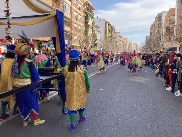 Así hemos contado el desfile de comparsas de Badajoz