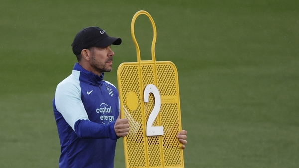 En la previa del partido, el técnico del Atlético de Madrid, Simeone, analizó al Sevilla FC y elogió al cuadro sevillista #SevillaFC #SevillaFCAtleti