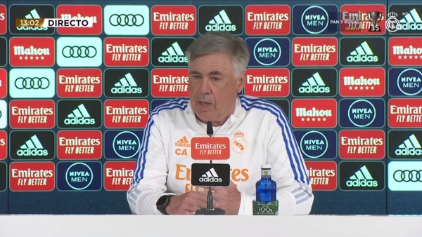Ancelotti: «Me gustaría hacerle el pasillo al Betis, ha ganado una Copa que en España es muy importante»