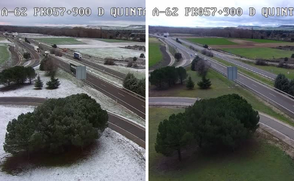Directo: temporal de frío y nieve en Castilla y León