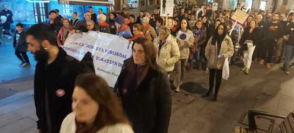 Miles de personas se manifiestan en Bilbao por la igualdad y contra la ...