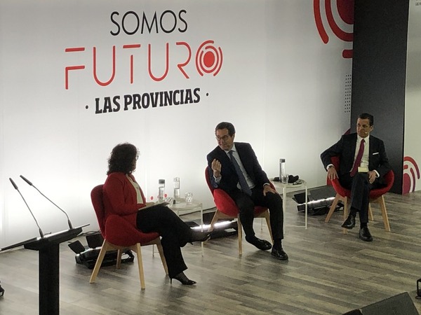 Garamendi, presidente de la CEOE, en directo en LAS PROVINCIAS