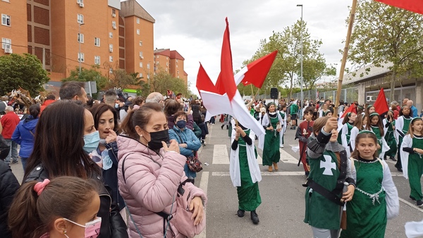 Así hemos contado el desfile de San Jorge de Cáceres
