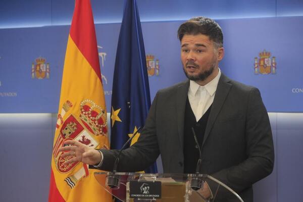 Gabriel Rufián. / EFE