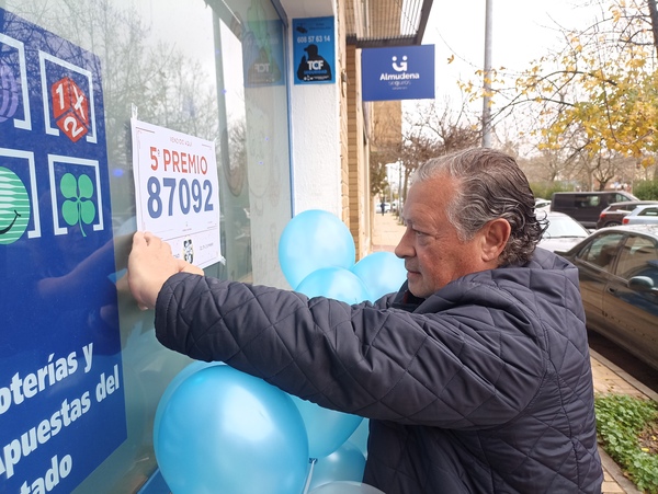 Sigue en directo | Un quinto premio, vendido en dos administraciones de Badajoz