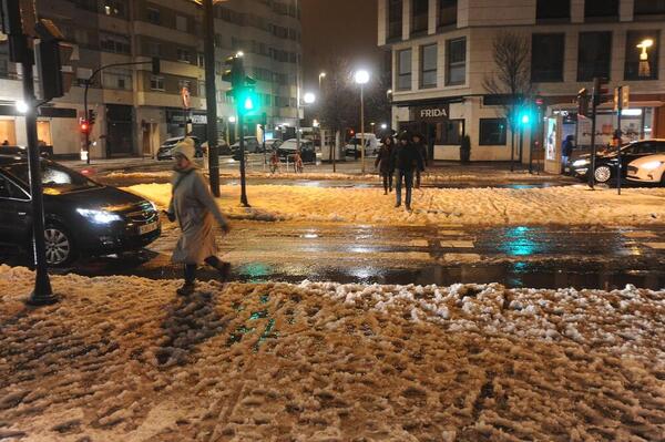 Directo | Álava vive el primer temporal de nieve del invierno