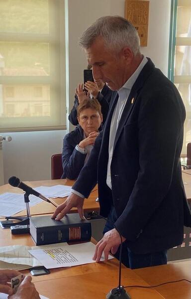 Marcelino Martínez, alcalde de Sobrescobio