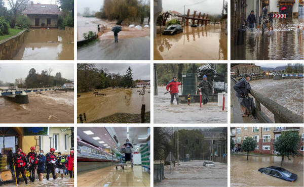 Cantabria vuelve a inundarse tres años después de la gran riada