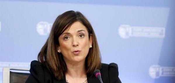 Gotzone Sagardui ha comparecido junto al portavoz del Gobierno Vasco, Bingen Zupiria