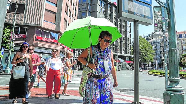 Así ha vivido Bizkaia el peor día de la ola de calor, con temperaturas incluso de 45 grados