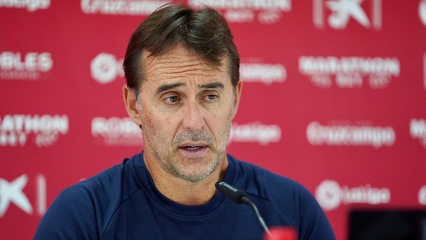 En la rueda de prensa previa al choque de esta el técnico vasco del #SevillaFC, Julen Lopetegui, comentó la actualidad de su equipo y elogió al conjunto rival #ONervionLive