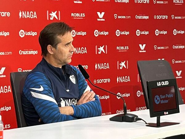 En la rueda de prensa previa al choque de esta tarde el técnico del Sevilla FC, Julen Lopetegui, comentó la actualidad de su equipo #SevillaFC #RayoSevillaFC