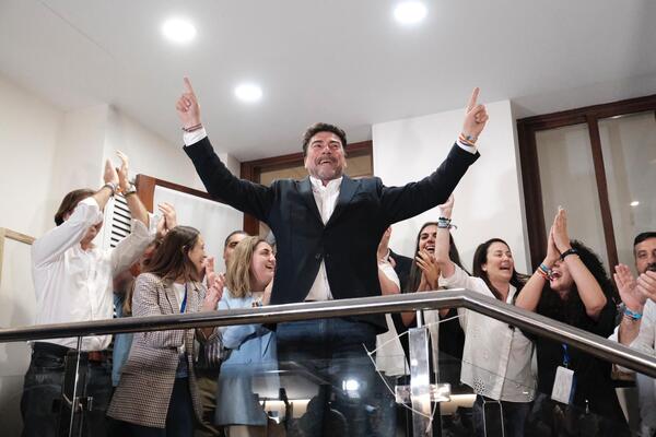 Directo: Luis Barcala, proclamado alcalde de Alicante