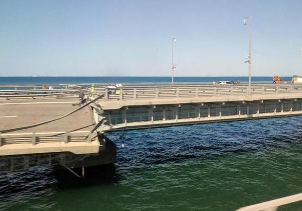 Rusia confirma que drones ucranianos han dañado un petrolero ruso en el estrecho de Kerch