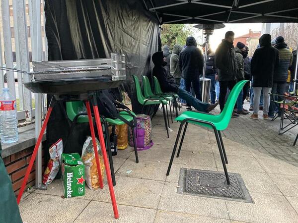 Tercer día de huelga en Aspla, en directo