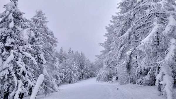 El temporal se despide con un frío helador