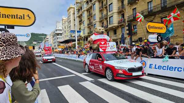 Así hemos narrado la etapa del Tour de Francia por Gipuzkoa