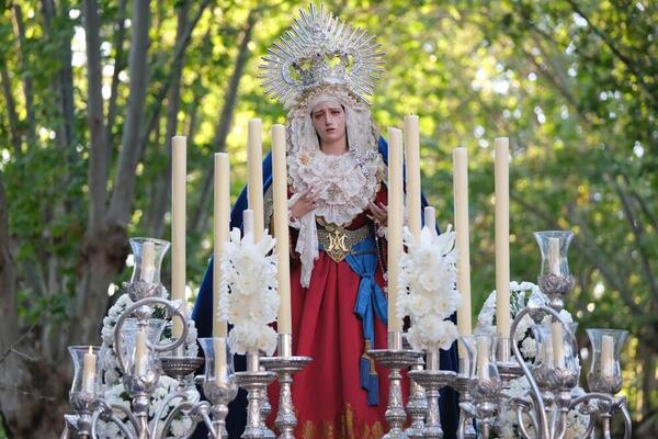 María Santísima de la Encarnación y Amor Divino por Gamarra. Foto: Francis Silva.
