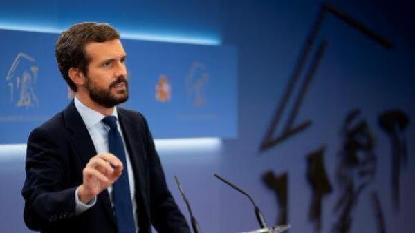 Casado advierte a Sánchez de que la pandemia es competencia «exclusiva» del Gobierno