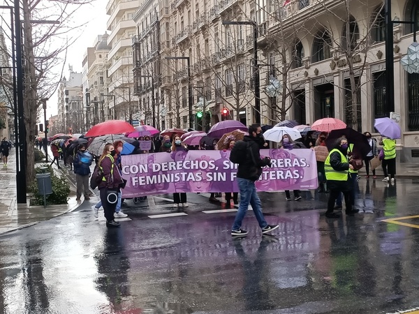 Día de la mujer | En directo | Manifestación por el 8-M en Granada y Motril