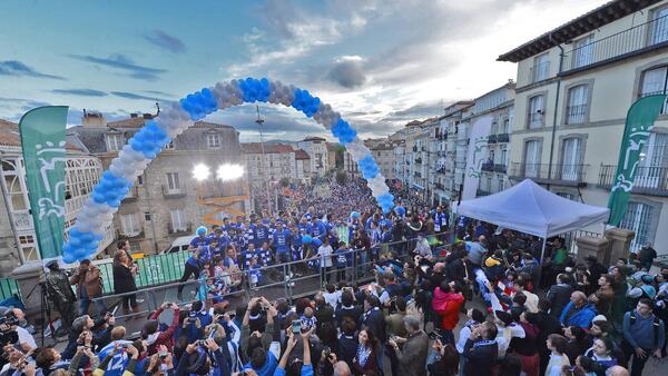 En directo | Explosión de alegría albiazul
