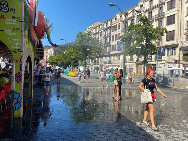 Así ha vivido Bizkaia el peor día de la ola de calor, con temperaturas incluso de 45 grados