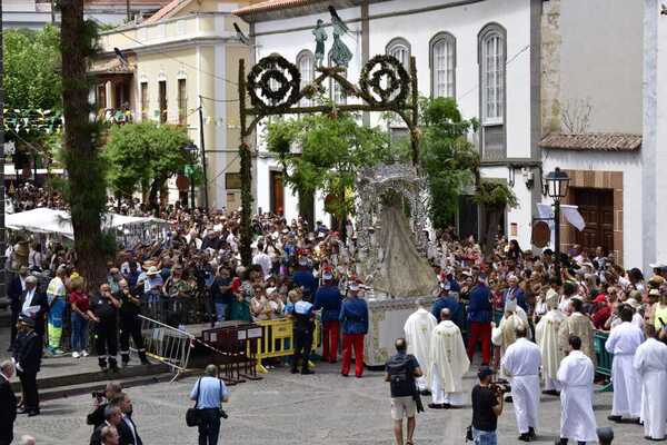 Detalle del inicio de la procesión. Arcadio Suárez